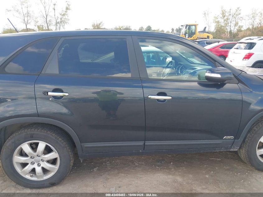 2012 Kia Sorento Lx VIN: 5XYKTDA60CG237547 Lot: 43405483