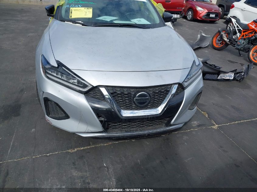 2022 Nissan Maxima Sv Xtronic Cvt VIN: 1N4AA6CV2NC503827 Lot: 43405484