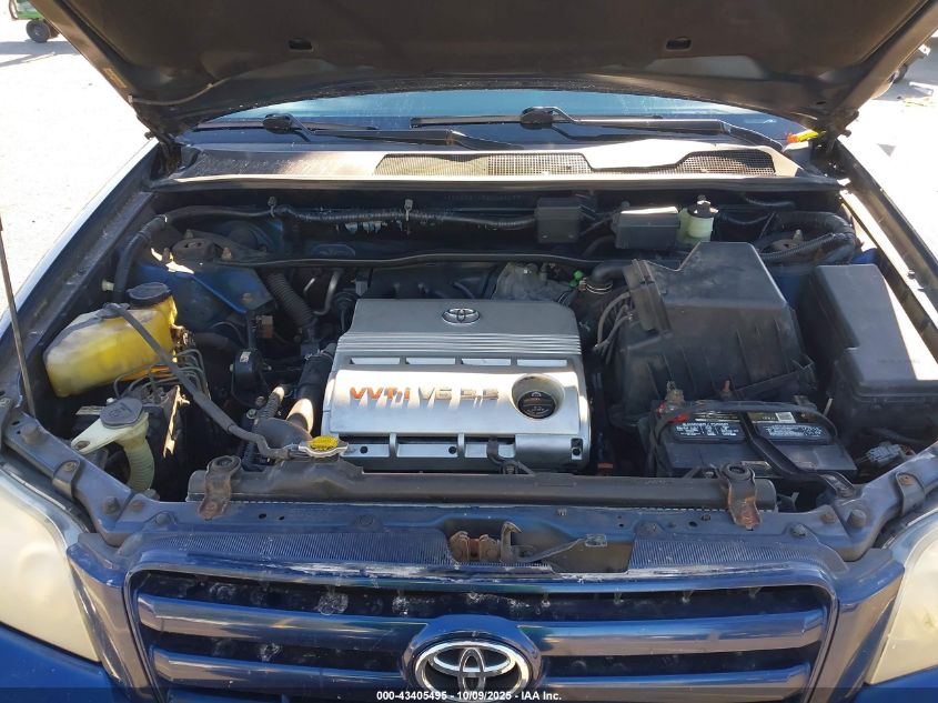 2004 Toyota Highlander Limited V6 VIN: JTEEP21A240064093 Lot: 43405495