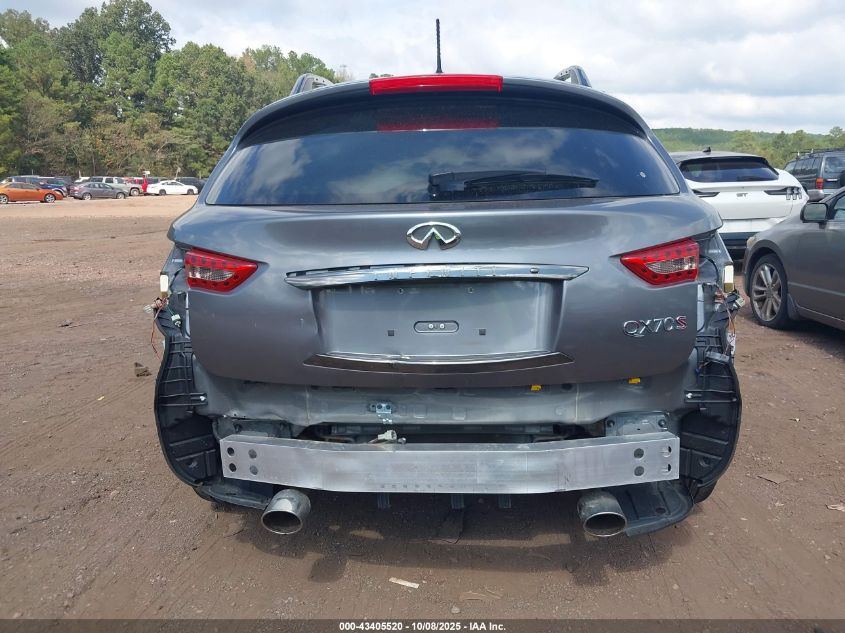 2017 Infiniti Qx70 VIN: JN8CS1MW3HM415754 Lot: 43405520