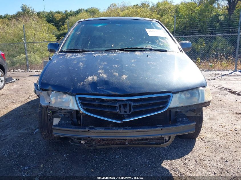 2004 Honda Odyssey Ex-L VIN: 5FNRL180X4B033619 Lot: 43405526