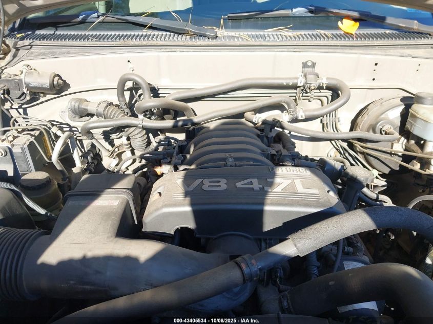 2005 Toyota Sequoia Sr5 V8 VIN: 5TDBT44A55S244306 Lot: 43405534