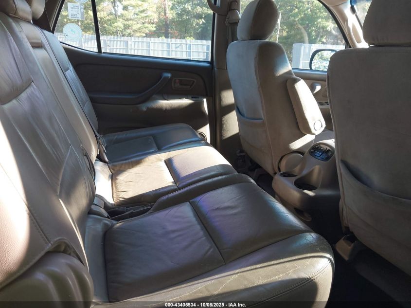 2005 Toyota Sequoia Sr5 V8 VIN: 5TDBT44A55S244306 Lot: 43405534