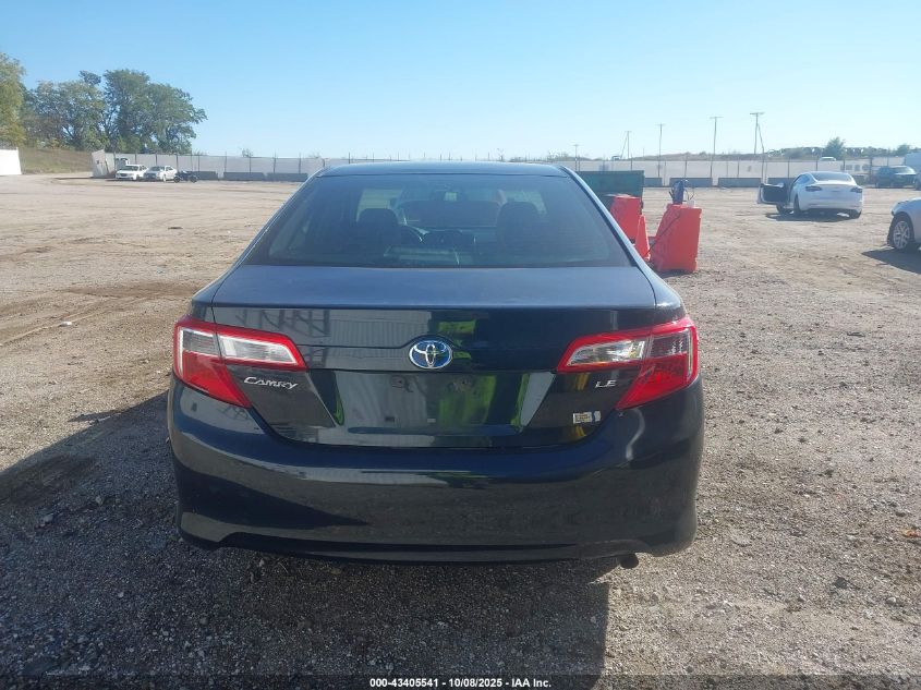 2013 Toyota Camry Hybrid Le VIN: 4T1BD1FK2DU093299 Lot: 43405541