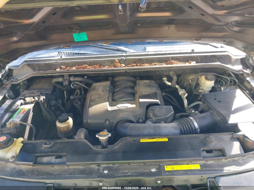 2006 Nissan Armada Le VIN: 5N1AA08A76N709269 Lot: 43405566