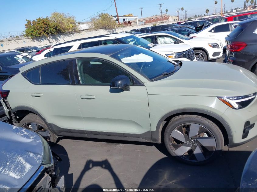 2023 Volvo C40 Recharge Pure Electric Twin Plus VIN: YV4ED3GLXP2044708 Lot: 43405570