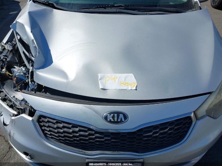 2016 Kia Forte Lx VIN: KNAFK4A64G5593600 Lot: 43405575