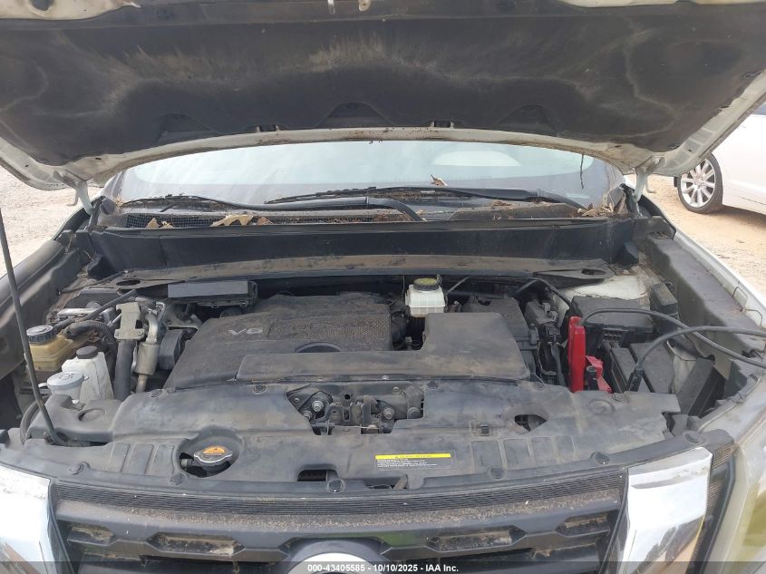 2017 Nissan Pathfinder Platinum VIN: 5N1DR2MN5HC640638 Lot: 43405585