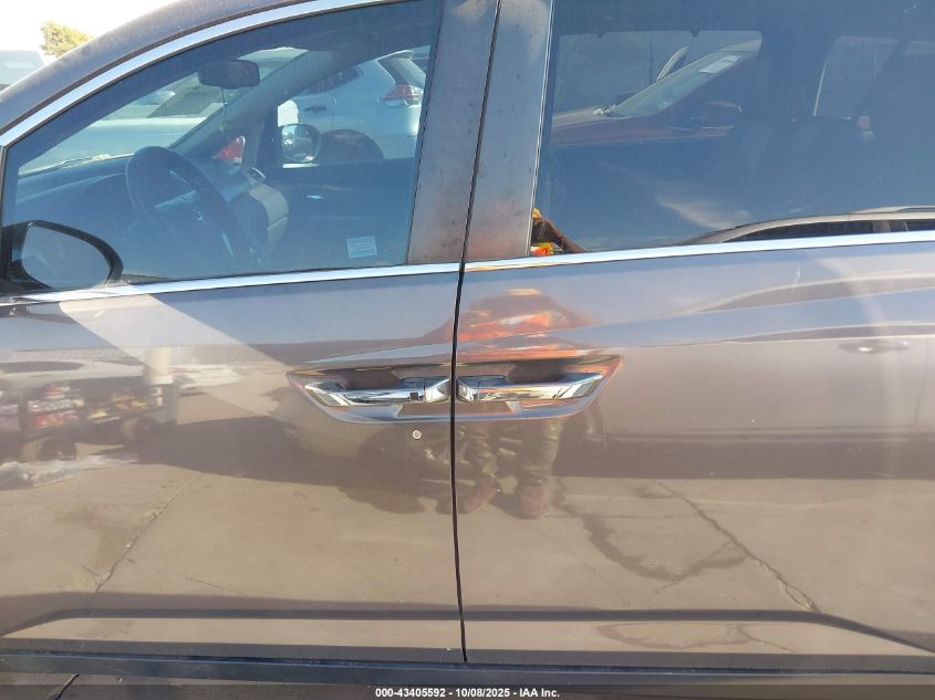 2016 Honda Odyssey Ex-L VIN: 5FNRL5H67GB006071 Lot: 43405592