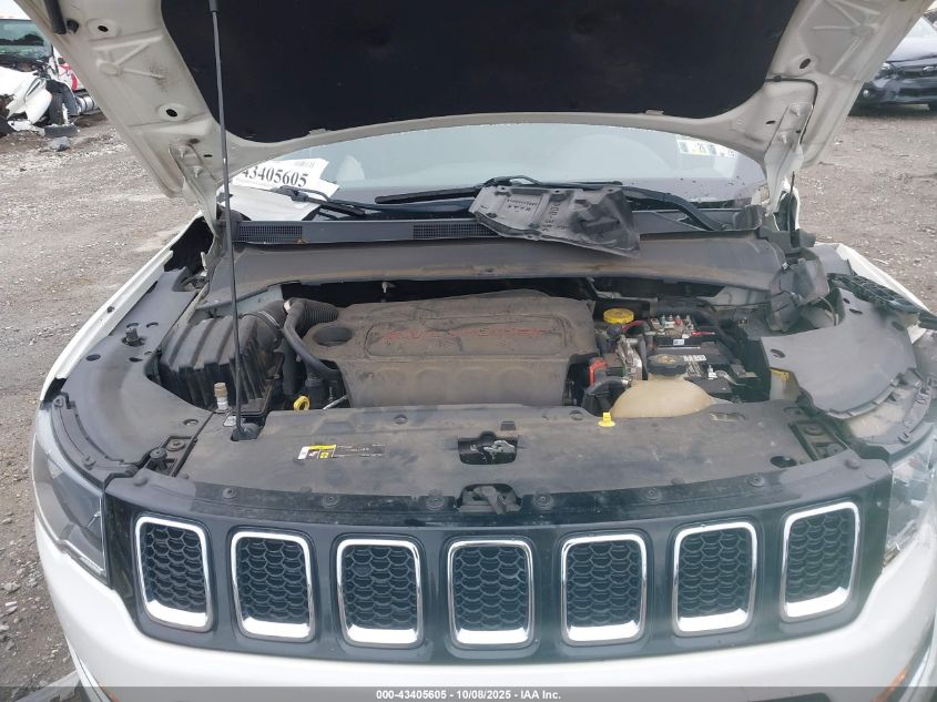 2019 Jeep Compass Limited Fwd VIN: 3C4NJCCB8KT802190 Lot: 43405605