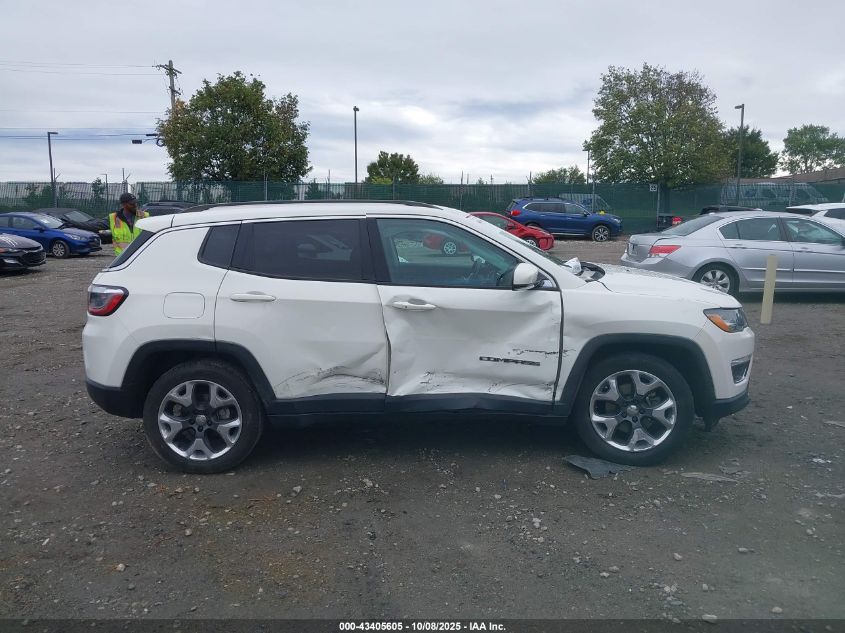2019 Jeep Compass Limited Fwd VIN: 3C4NJCCB8KT802190 Lot: 43405605