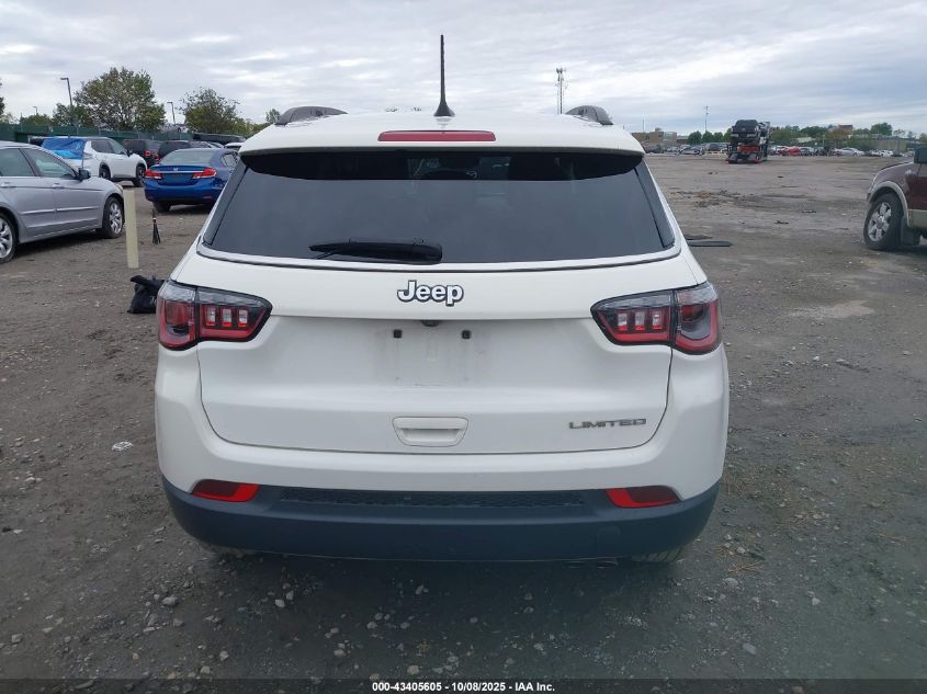 2019 Jeep Compass Limited Fwd VIN: 3C4NJCCB8KT802190 Lot: 43405605