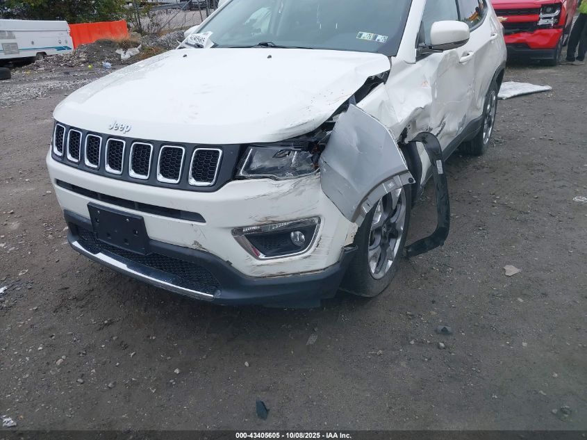 2019 Jeep Compass Limited Fwd VIN: 3C4NJCCB8KT802190 Lot: 43405605