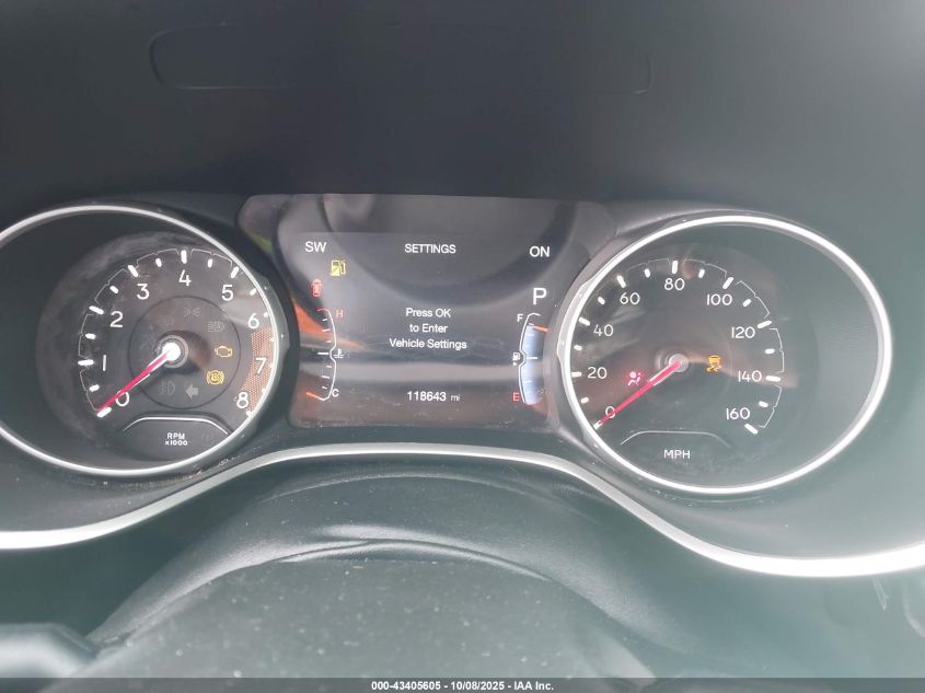 2019 Jeep Compass Limited Fwd VIN: 3C4NJCCB8KT802190 Lot: 43405605