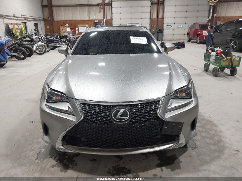2015 Lexus Rc 350 VIN: JTHSE5BC9F5005352 Lot: 43405607
