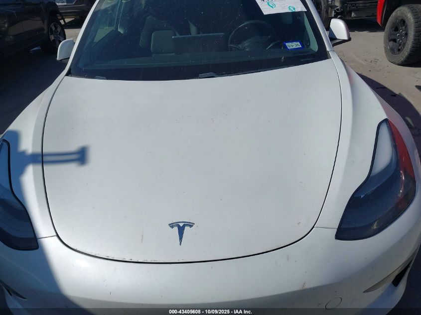 2021 Tesla Model 3 Long Range Dual Motor All-Wheel Drive VIN: 5YJ3E1EB2MF872377 Lot: 43405608
