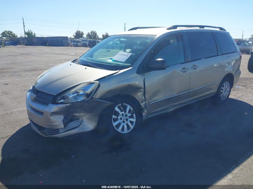 2005 Toyota Sienna Le VIN: 5TDZA23C85S340877 Lot: 43405618