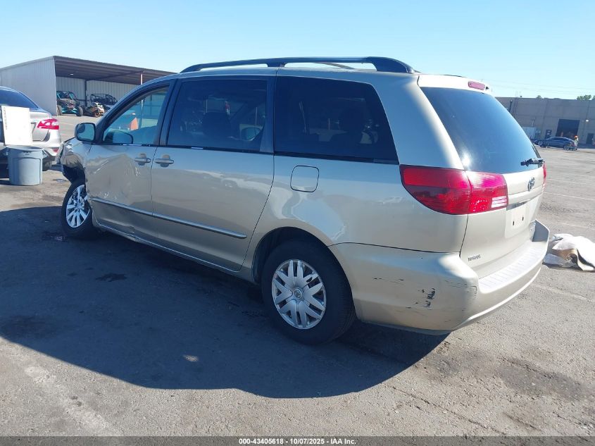 2005 Toyota Sienna Le VIN: 5TDZA23C85S340877 Lot: 43405618