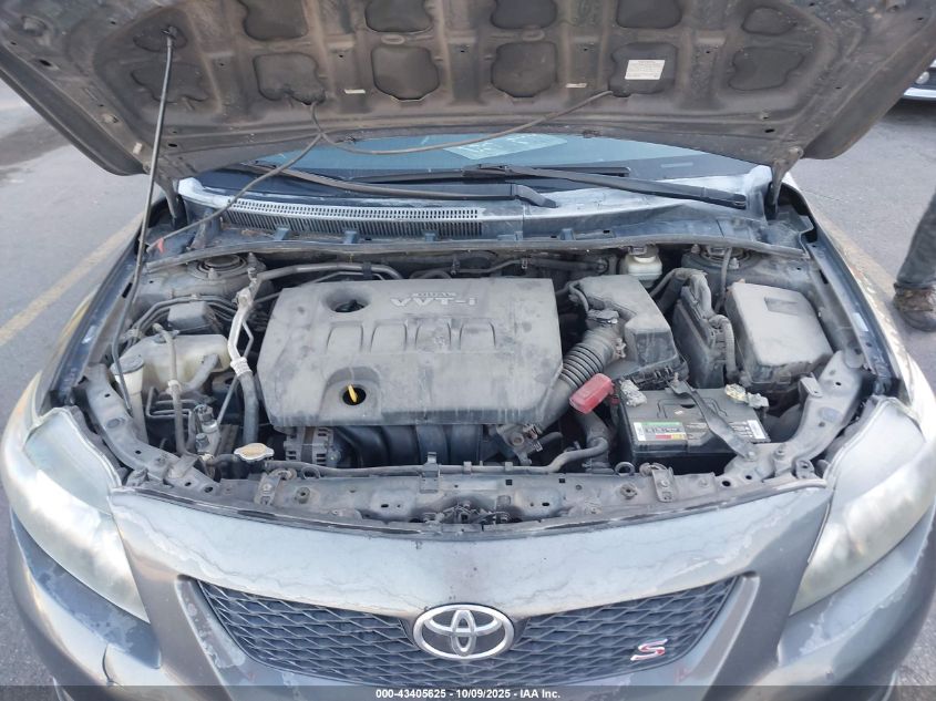 2010 Toyota Corolla S VIN: 1NXBU4EE2AZ284147 Lot: 43405625