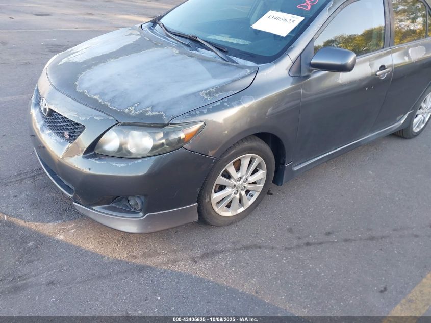 2010 Toyota Corolla S VIN: 1NXBU4EE2AZ284147 Lot: 43405625