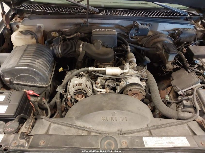 1999 Chevrolet Tahoe VIN: 3GNEK18R0XG105787 Lot: 43405630