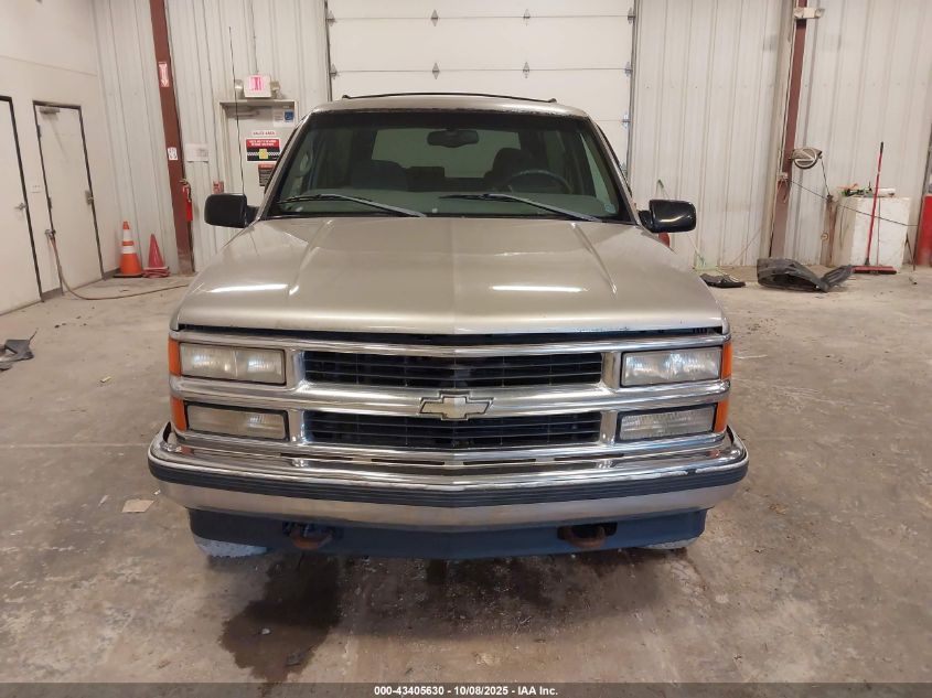 1999 Chevrolet Tahoe VIN: 3GNEK18R0XG105787 Lot: 43405630