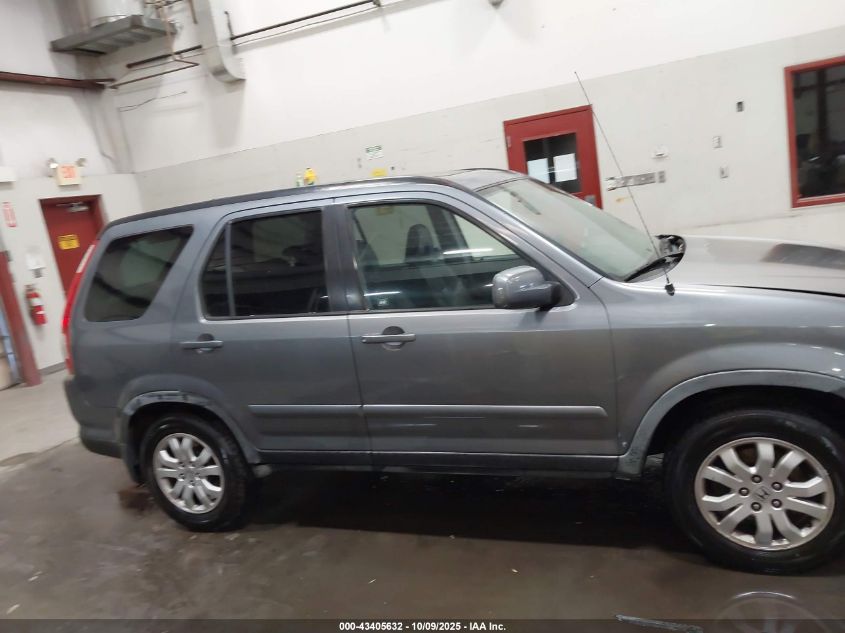 2006 Honda Cr-V Se VIN: JHLRD78956C055514 Lot: 43405632