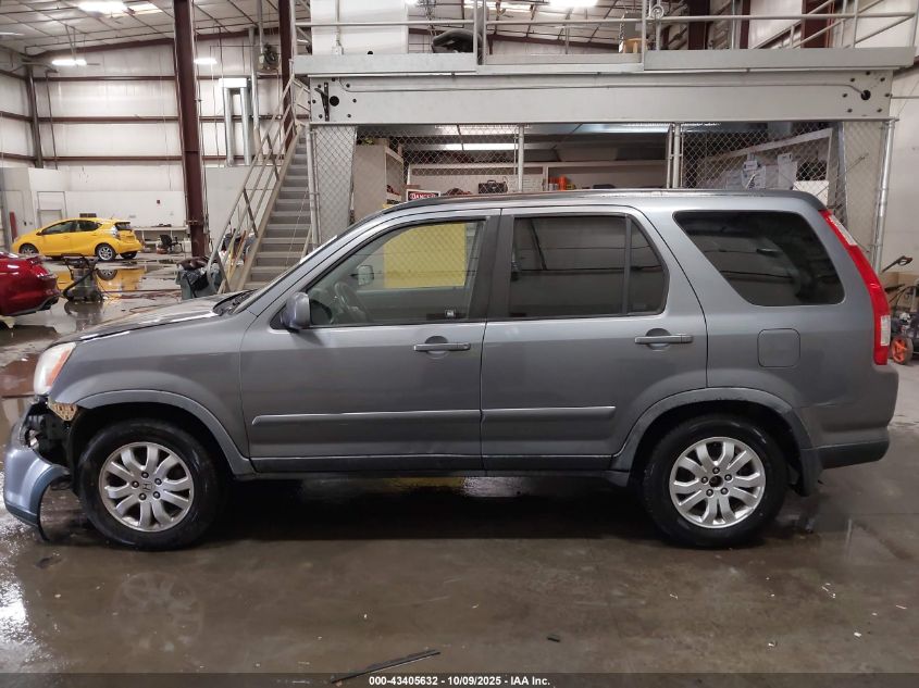 2006 Honda Cr-V Se VIN: JHLRD78956C055514 Lot: 43405632