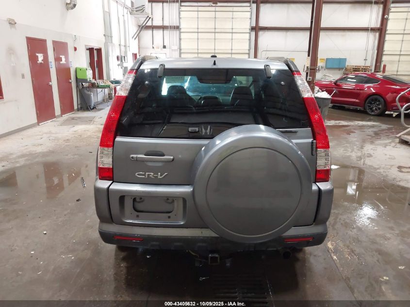2006 Honda Cr-V Se VIN: JHLRD78956C055514 Lot: 43405632