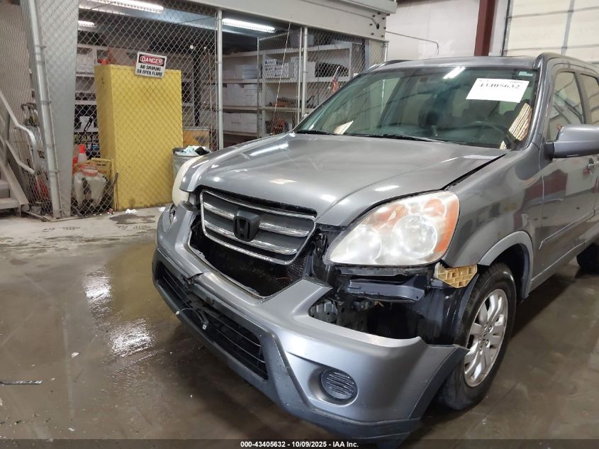 2006 Honda Cr-V Se VIN: JHLRD78956C055514 Lot: 43405632