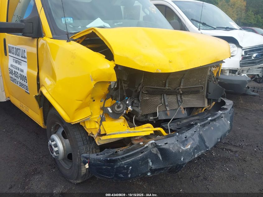 2018 GMC Savana Cutaway Work Van VIN: 7GZ37TCG1JN901484 Lot: 43405639