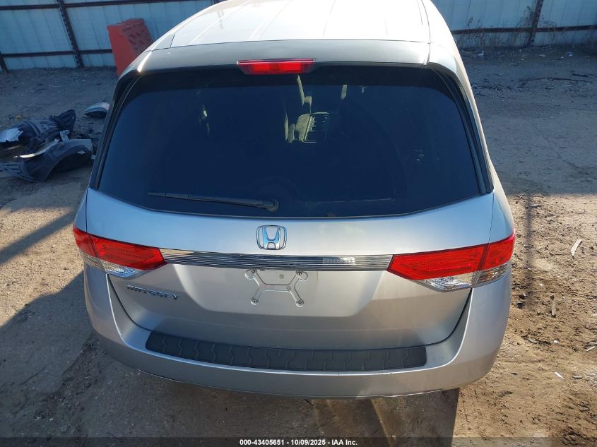 2014 Honda Odyssey Ex VIN: 5FNRL5H44EB047057 Lot: 43405651
