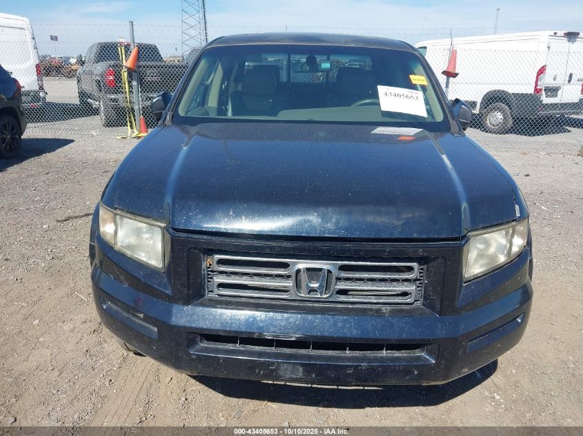 2006 Honda Ridgeline Rtl VIN: 2HJYK16516H505759 Lot: 43405653