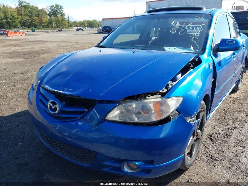 2004 Mazda Mazda3 S VIN: JM1BK123241128840 Lot: 43405658