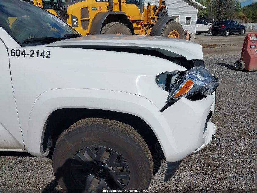 2022 Toyota Tacoma Sr5 V6 VIN: 3TYSZ5AN9NT087363 Lot: 43405662