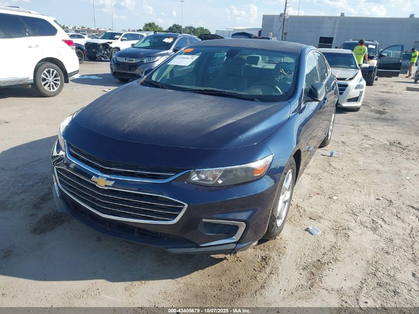 2016 Chevrolet Malibu Ls VIN: 1G1ZB5ST8GF250379 Lot: 43405679