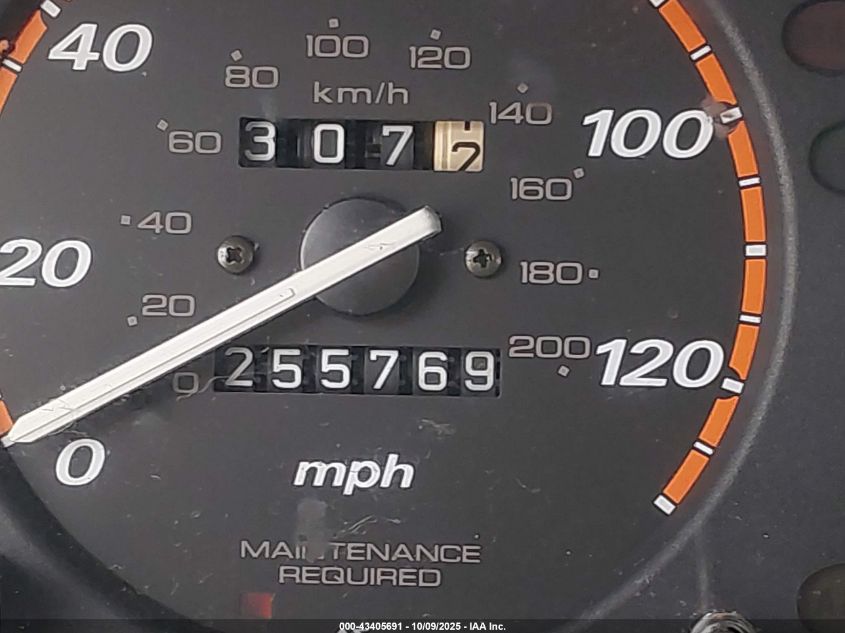 1999 Honda Cr-V Ex VIN: JHLRD1763XC038345 Lot: 43405691