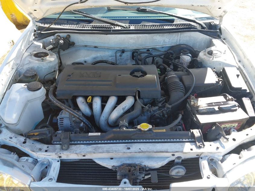 2001 Toyota Corolla Le VIN: 1NXBR12E91Z472104 Lot: 43405733