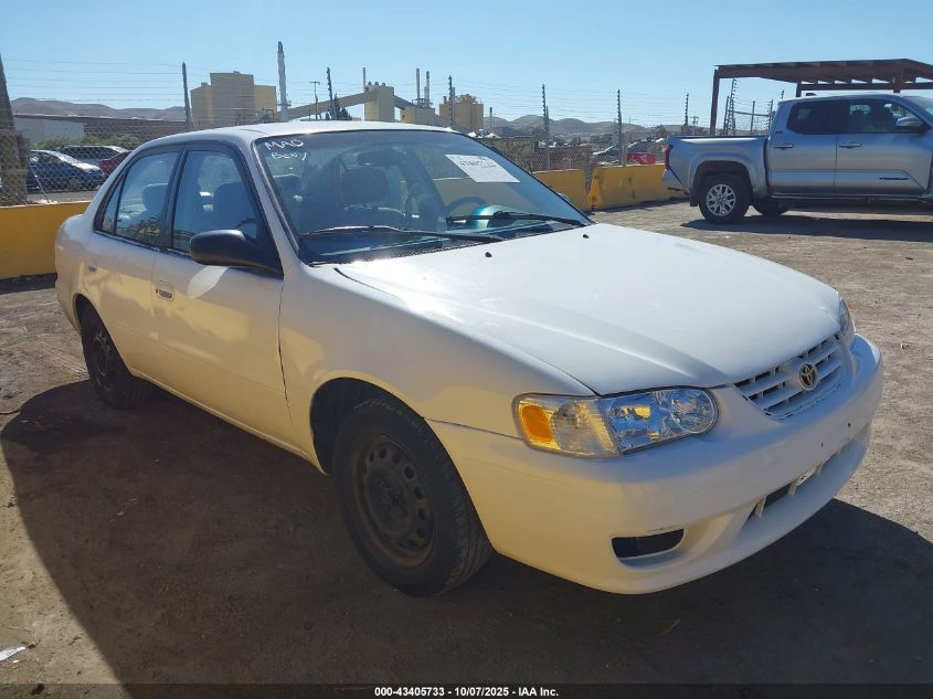 2001 Toyota Corolla Le VIN: 1NXBR12E91Z472104 Lot: 43405733