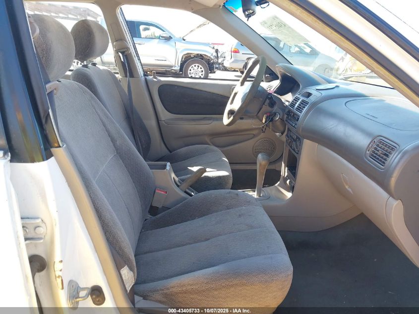 2001 Toyota Corolla Le VIN: 1NXBR12E91Z472104 Lot: 43405733