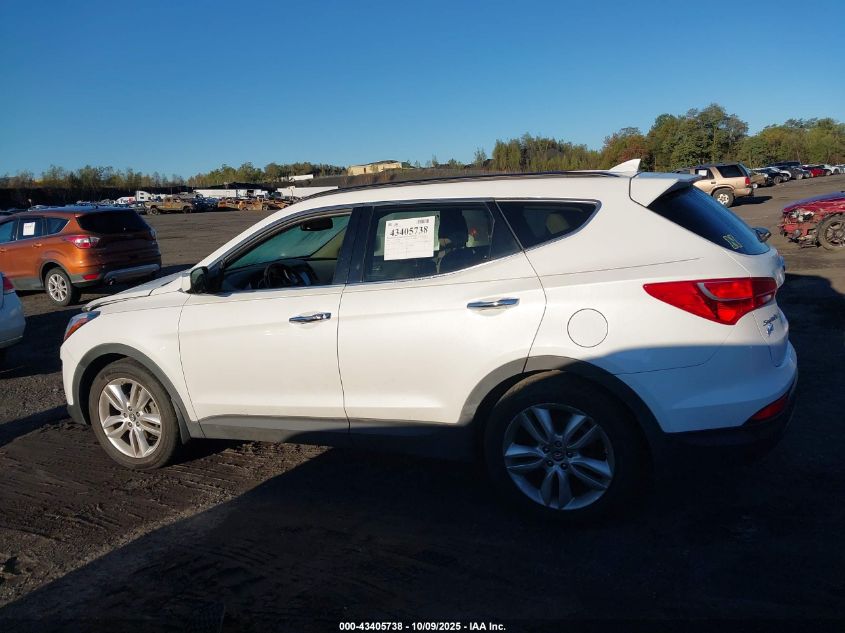 2014 Hyundai Santa Fe Sport 2.0L Turbo VIN: 5XYZU3LA6EG174268 Lot: 43405738