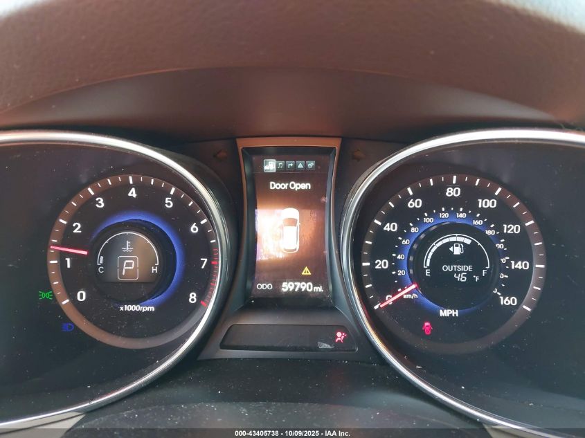 2014 Hyundai Santa Fe Sport 2.0L Turbo VIN: 5XYZU3LA6EG174268 Lot: 43405738