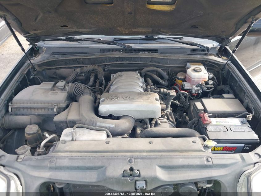 2004 Toyota 4Runner Limited V8 VIN: JTEBT17R248015970 Lot: 43405765