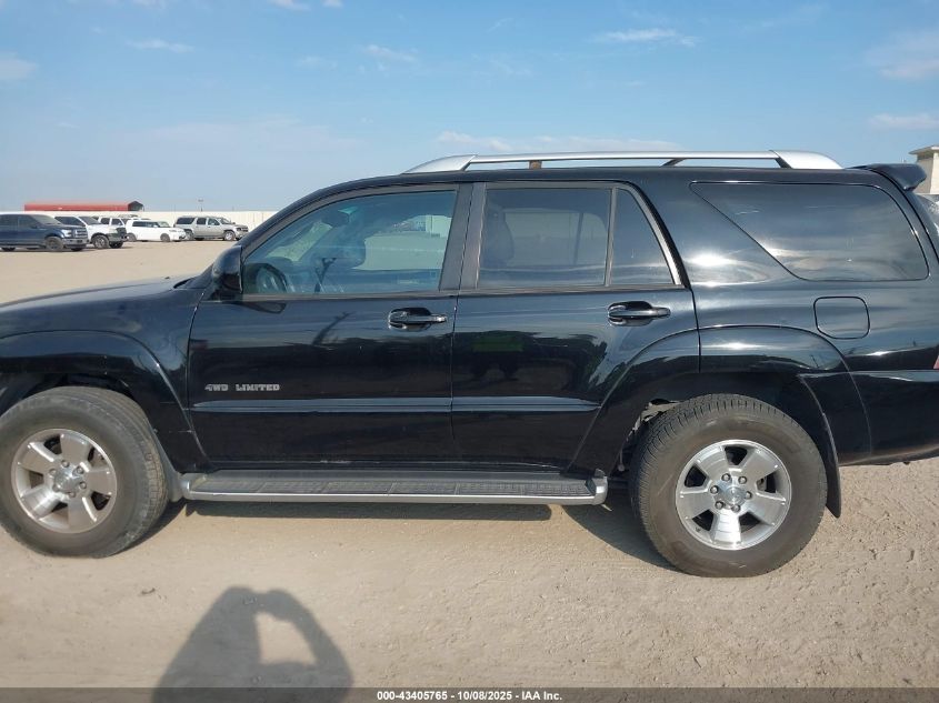 2004 Toyota 4Runner Limited V8 VIN: JTEBT17R248015970 Lot: 43405765