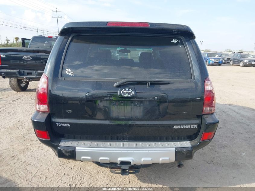 2004 Toyota 4Runner Limited V8 VIN: JTEBT17R248015970 Lot: 43405765