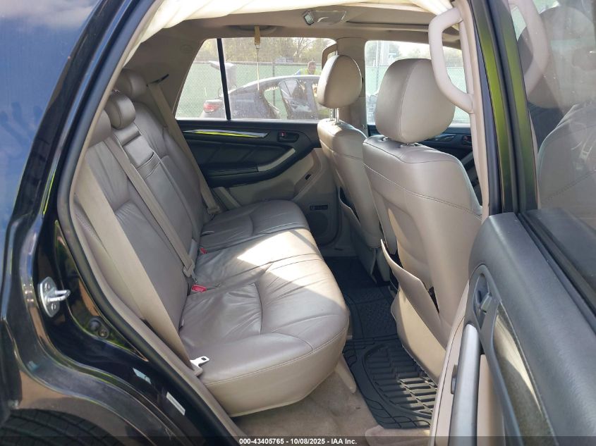 2004 Toyota 4Runner Limited V8 VIN: JTEBT17R248015970 Lot: 43405765