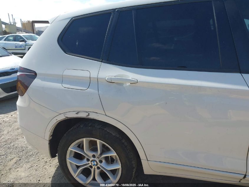 2011 BMW X3 xDrive28I VIN: 5UXWX5C58BL710001 Lot: 43405770