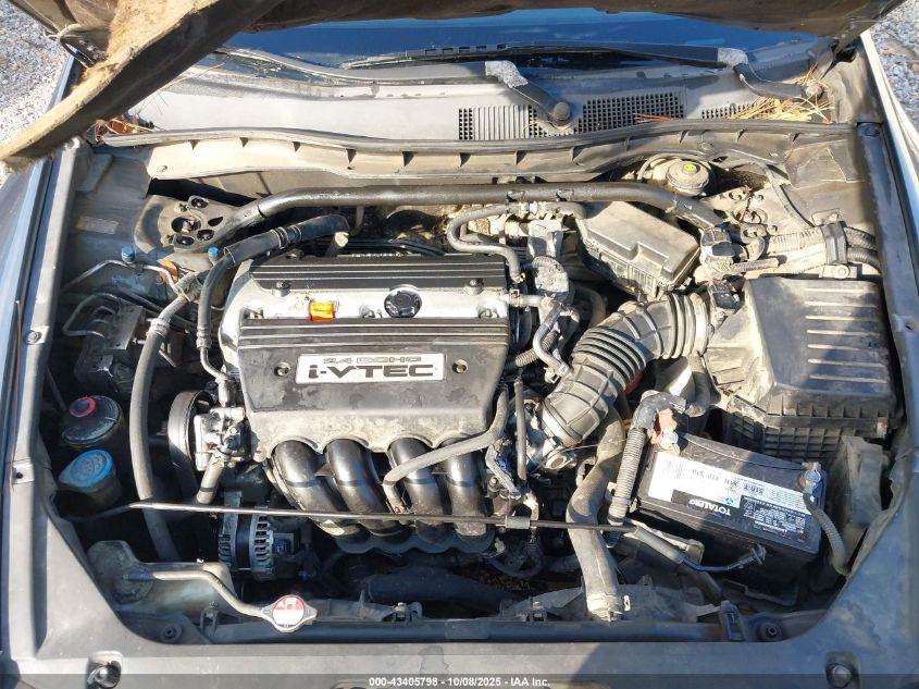 2008 Honda Accord 2.4 Ex-L VIN: 1HGCS128X8A009862 Lot: 43405798