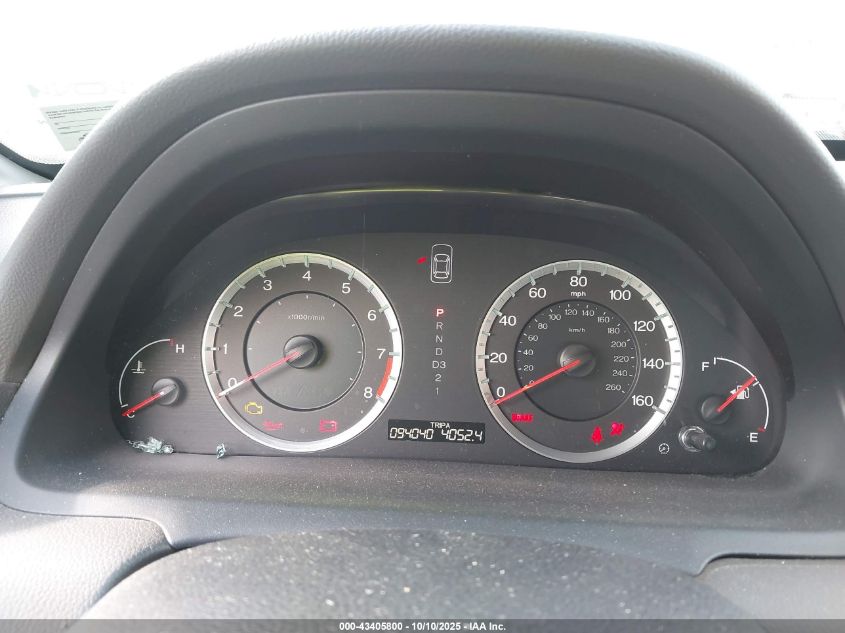 2009 Honda Accord 2.4 Ex-L VIN: 1HGCP26879A113647 Lot: 43405800