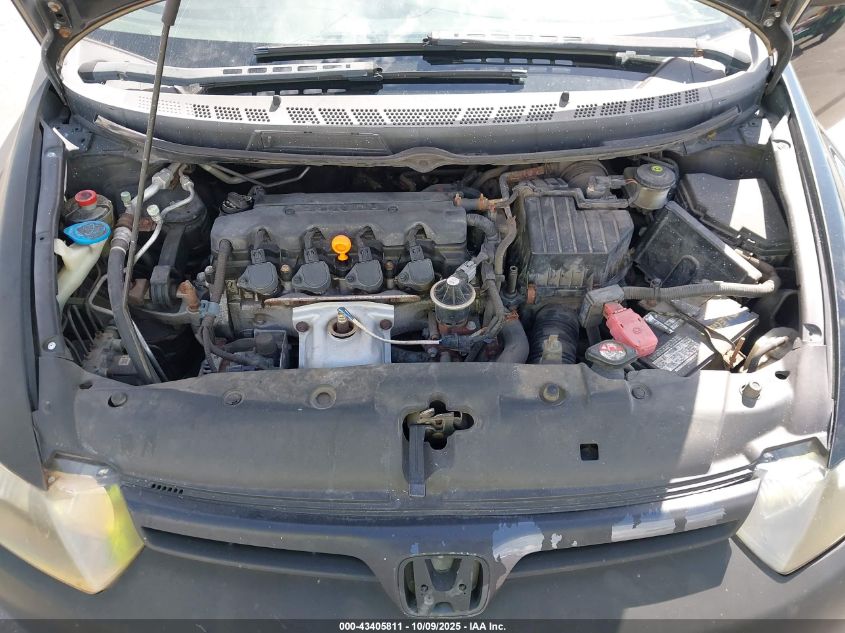 2008 Honda Civic Lx VIN: 2HGFG12608H543340 Lot: 43405811